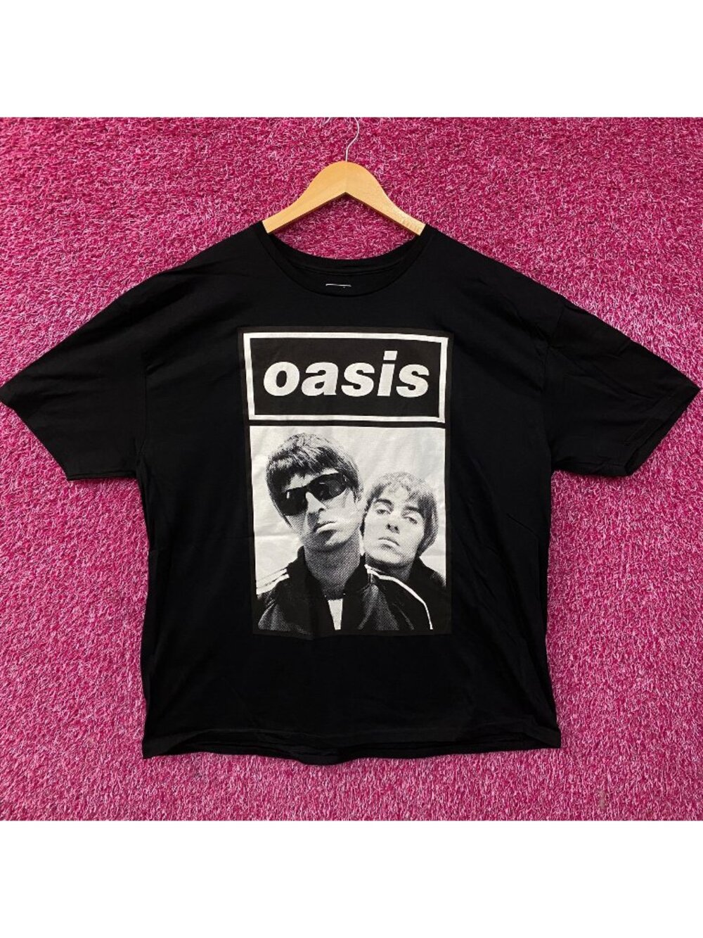 Oasis Noel & Liam Boxed Photo Rock Band T-Shirt 2XL